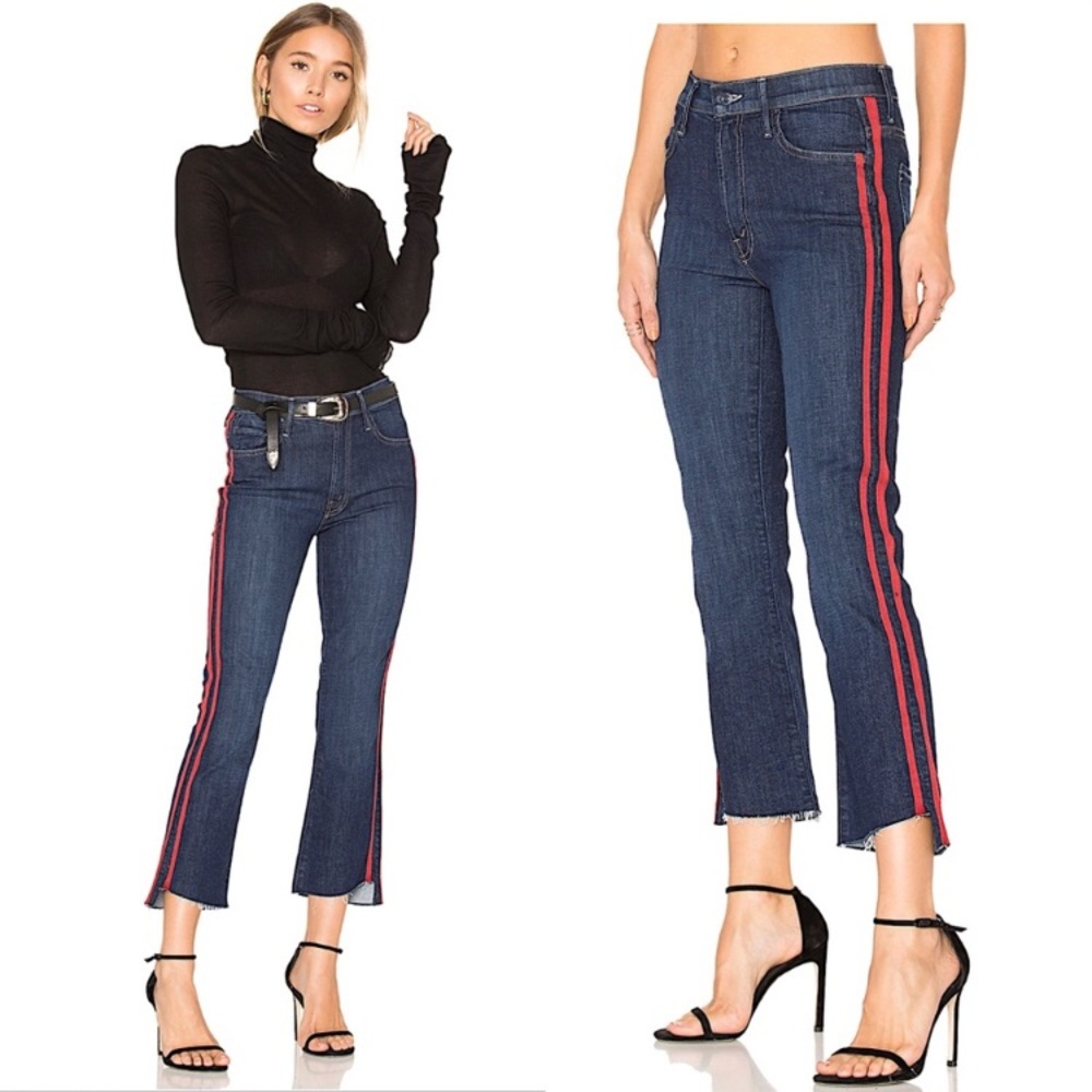 MOTHER Insider Crop Step Fray Speed Racer Jeans 26